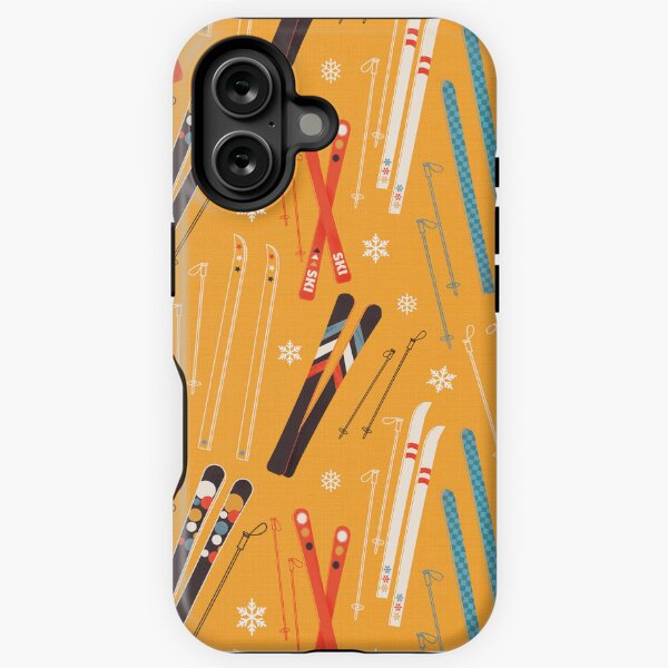 Item preview, Colorful Retro Ski Pattern designed and sold by ShowMeMars.
