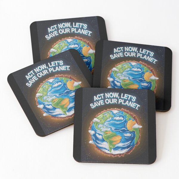 Item preview, Act Now: Save Our Planet Earth Protest T-Shirt designed and sold by paulo silveira.