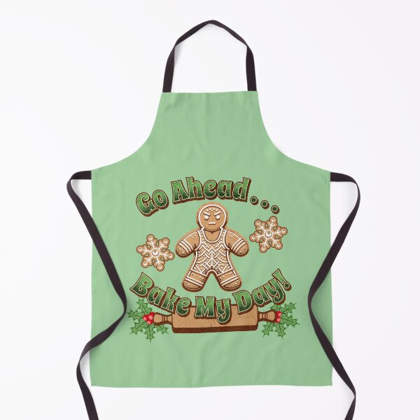Item preview, Go Ahead, Bake My Day Christmas - Wrestling designed and sold by quiggleton.