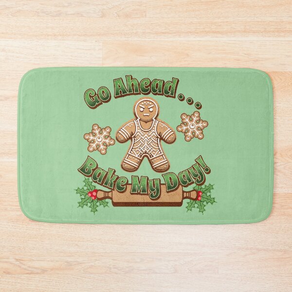 Item preview, Go Ahead, Bake My Day Christmas - Wrestling designed and sold by quiggleton.