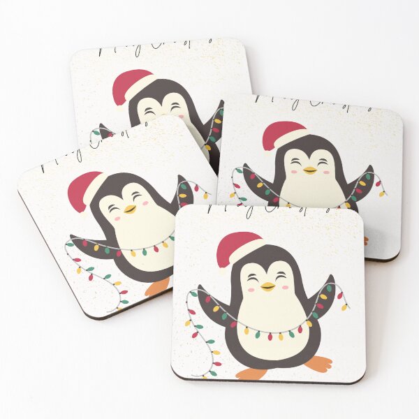 Item preview, Merry Christmas Penguin Card designed and sold by LivVisuals.