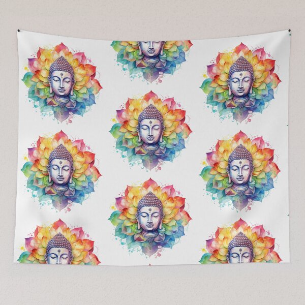 Item preview, Zen Lotus Flower Mandala designed and sold by BLUEFOX05.