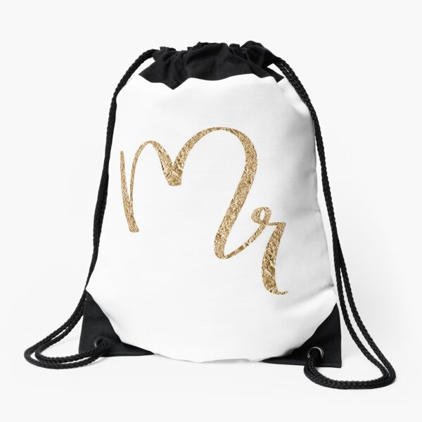 Mr. by Alice Monber Drawstring Bag