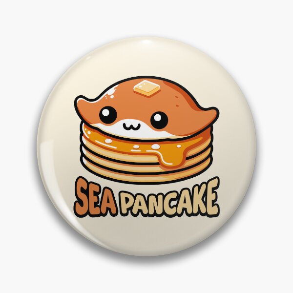 Item preview, Sea Pancake! Funny Pancake Stingray! designed and sold by PMCreative.
