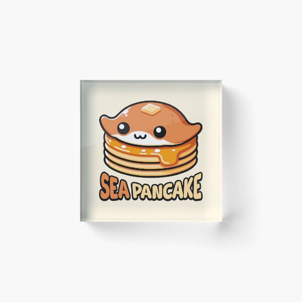 Item preview, Sea Pancake! Funny Pancake Stingray! designed and sold by PMCreative.