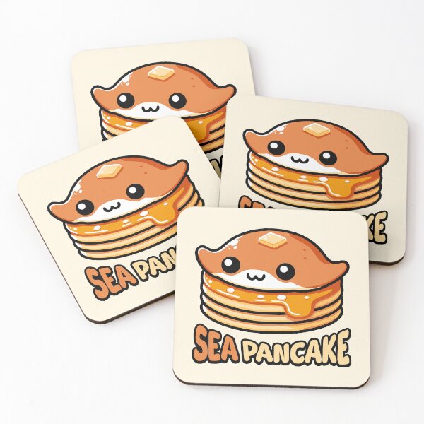 Item preview, Sea Pancake! Funny Pancake Stingray! designed and sold by PMCreative.