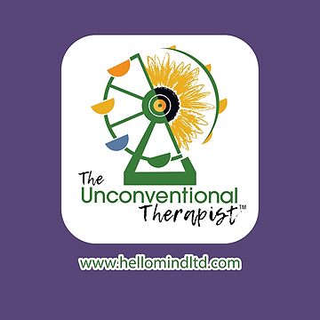 Artwork thumbnail, The Unconventional Therapist - an Official Hello Mind Ltd design by HelloMind