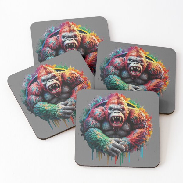 Item preview, Neon Angry Gorilla designed and sold by RainbowProjects.