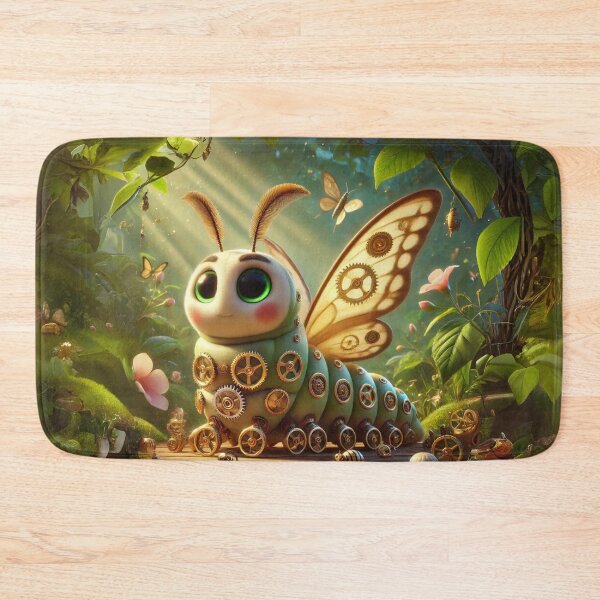 Item preview, Steampunk Hawk Moth Caterpillar designed and sold by Sillytoe.