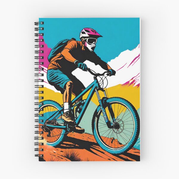 Item preview, MTB Racer Shredding Down the Trail designed and sold by GrizzlyCollective.