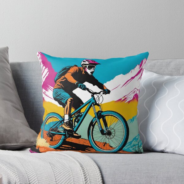 Item preview, MTB Racer Shredding Down the Trail designed and sold by GrizzlyCollective.