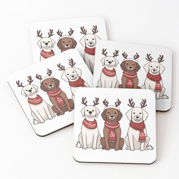 Item preview, Festive Labrador – Christmas Pattern designed and sold by GoodyPaws.