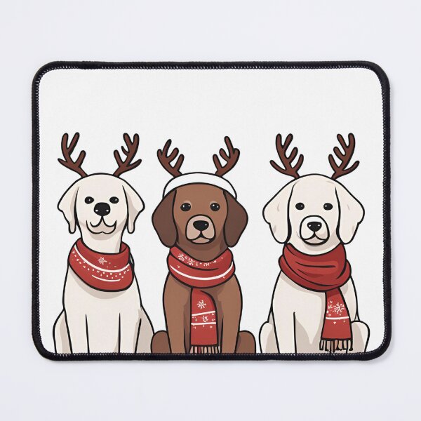 Item preview, Festive Labrador – Christmas Pattern designed and sold by GoodyPaws.