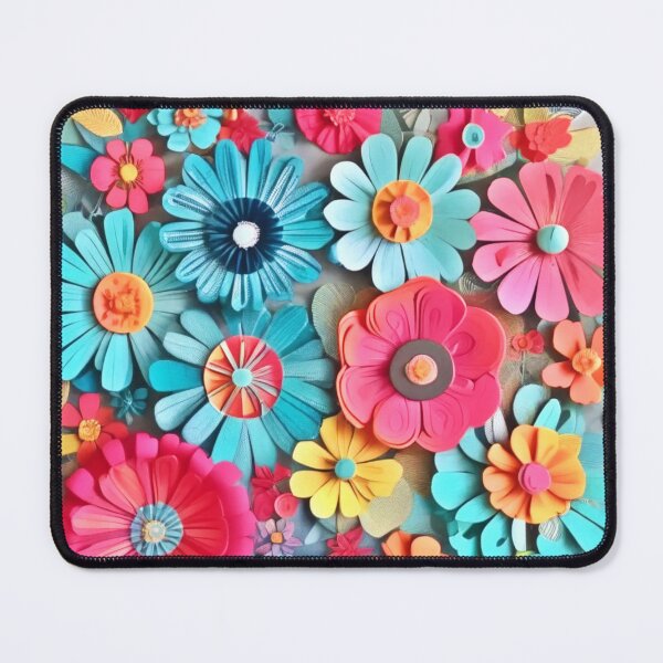 Item preview, Colorful Paper Floral Art designed and sold by Health And Fitness Posts e-Store.