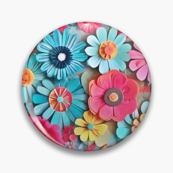 Item preview, Colorful Paper Floral Art designed and sold by Health And Fitness Posts e-Store.