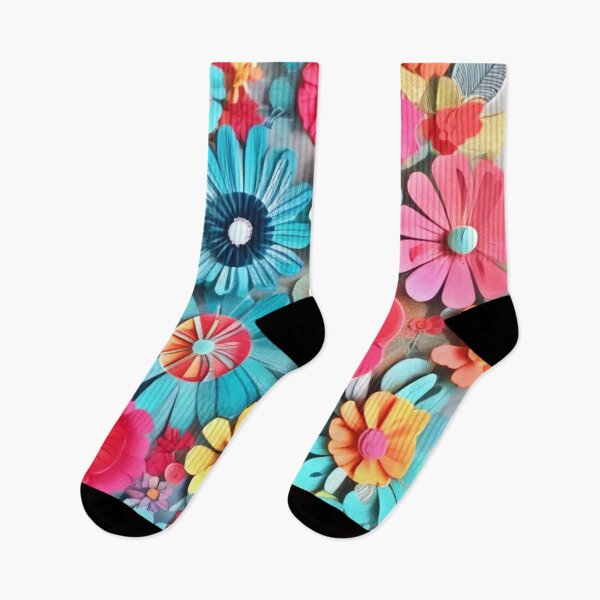 Item preview, Colorful Paper Floral Art designed and sold by Health And Fitness Posts e-Store.