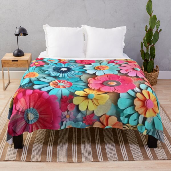 Item preview, Colorful Paper Floral Art designed and sold by Health And Fitness Posts e-Store.