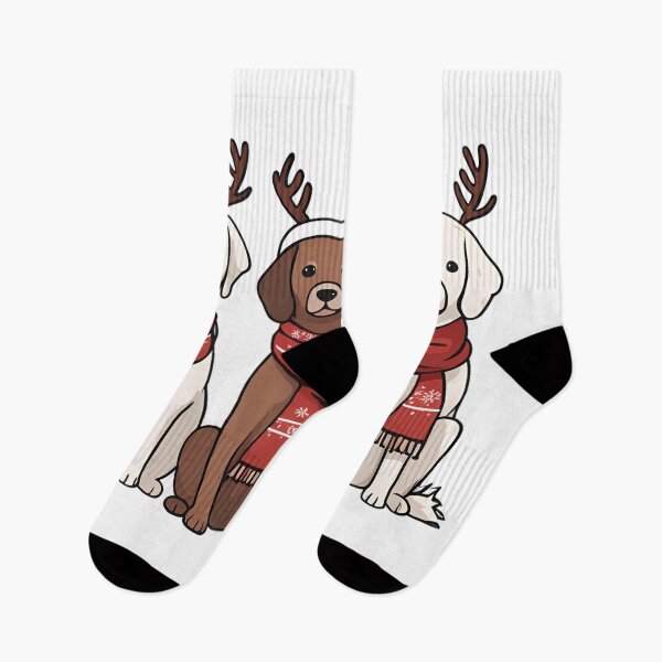 Item preview, Festive Labrador – Christmas Pattern designed and sold by GoodyPaws.