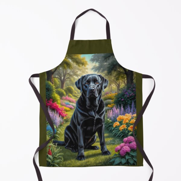 Item preview, Duke Black Labrador Retriever Dog Painting designed and sold by Heart and Soul Studio.