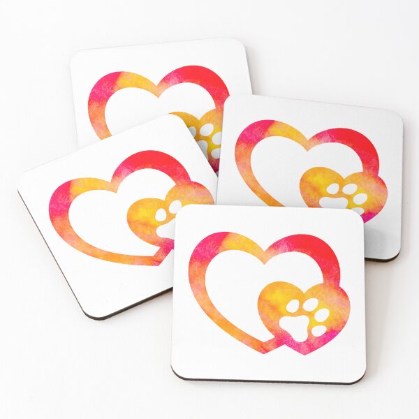 Item preview, Dog Love - Heart and Dog Paw  designed and sold by erinelise209.
