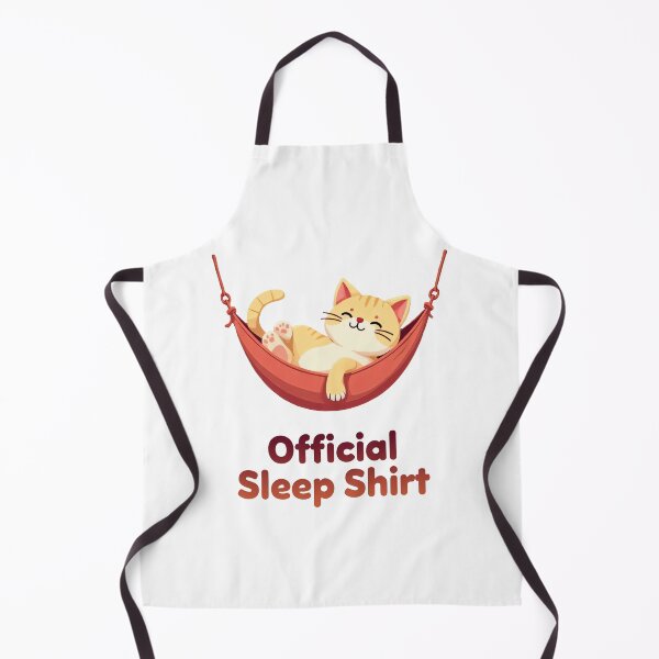 Item preview, Fun Cat Lover's Sleep Shirt for Relaxation designed and sold by ArtCreator2023.