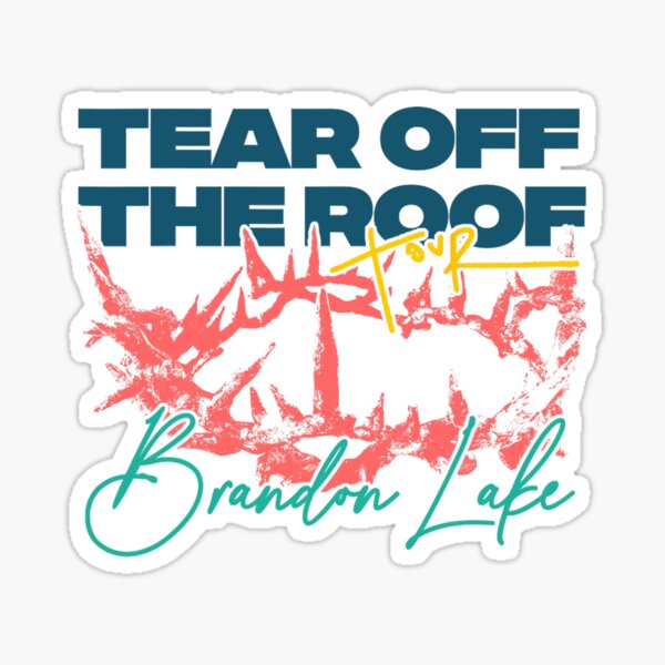 Item preview, TOTR Tear Off The Roof Brandon Lake For Fan, Gift For World Tour 2024 designed and sold by Plumary.