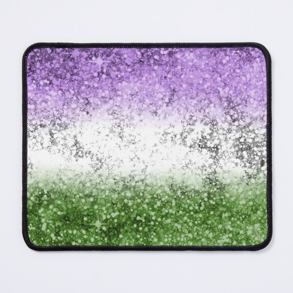Item preview, Pride Glitter -- Genderqueer designed and sold by Balerion6.