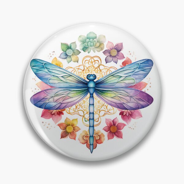 Item preview, Zen Lotus Flower Dragonfly designed and sold by BLUEFOX05.
