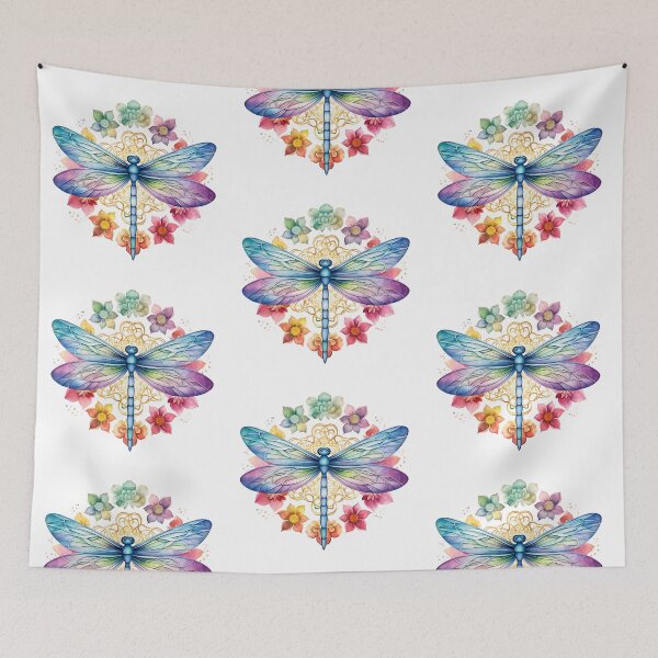Item preview, Zen Lotus Flower Dragonfly designed and sold by BLUEFOX05.