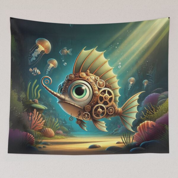Item preview, Steampunk Helicoprion designed and sold by Sillytoe.