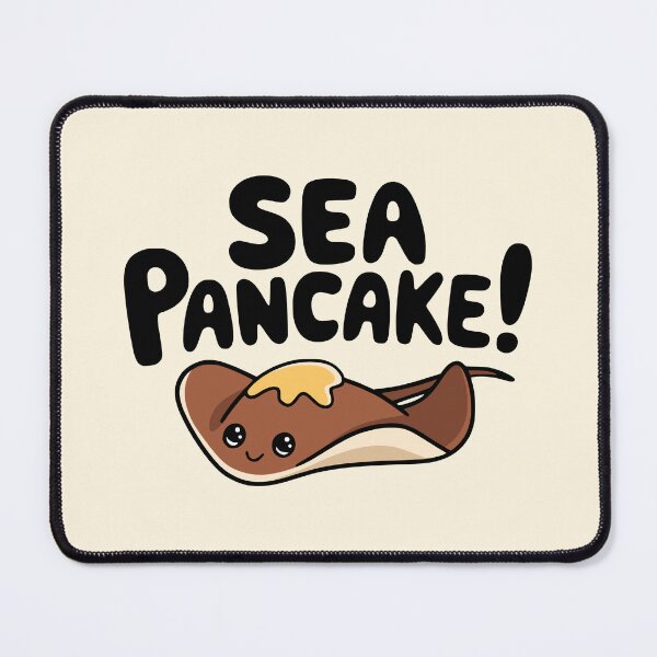 Item preview, Sea Pancake! Cute Stingray Pancake Pun designed and sold by PMCreative.