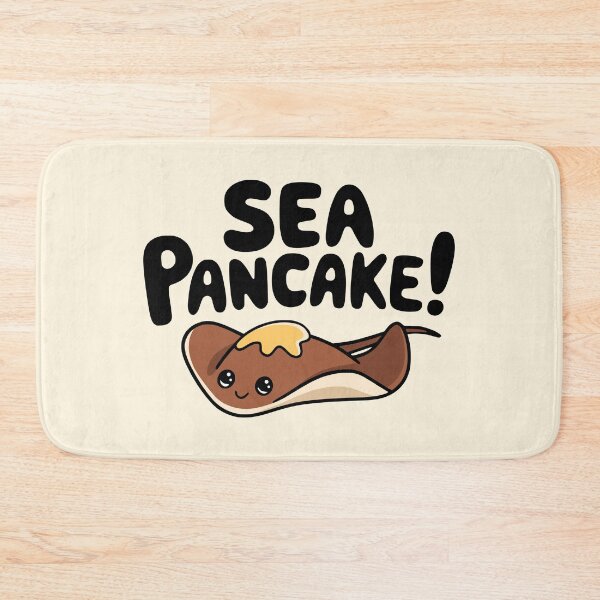 Item preview, Sea Pancake! Cute Stingray Pancake Pun designed and sold by PMCreative.