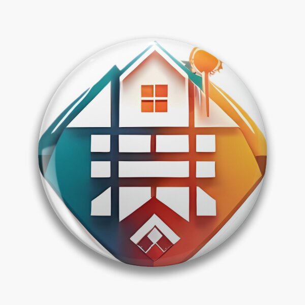 Item preview, Modern Geometric Home Logo designed and sold by Vesto Royal.