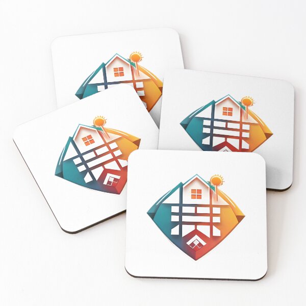 Item preview, Modern Geometric Home Logo designed and sold by Vesto Royal.