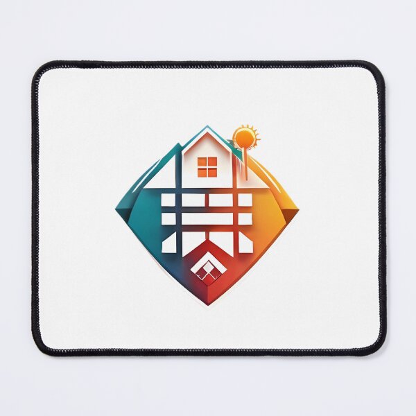Item preview, Modern Geometric Home Logo designed and sold by Vesto Royal.