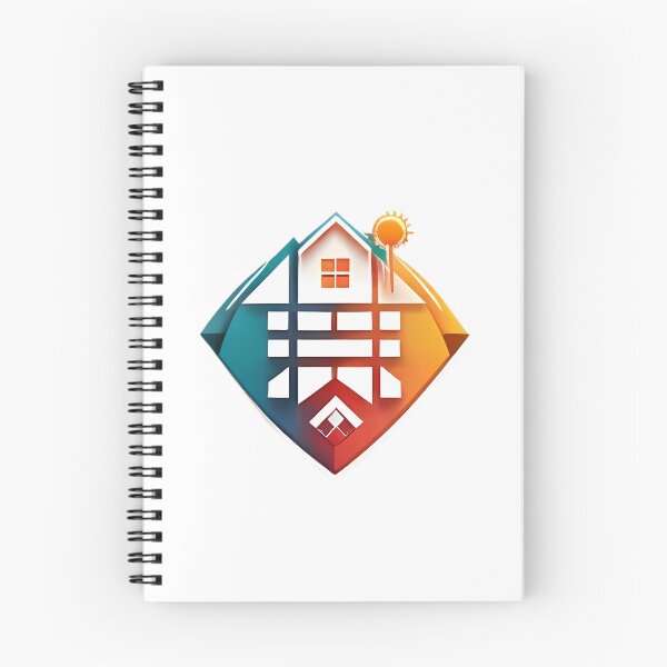 Item preview, Modern Geometric Home Logo designed and sold by Vesto Royal.
