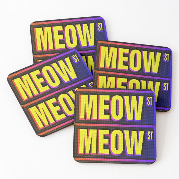 Item preview, Meow Street designed and sold by asphaltimages.