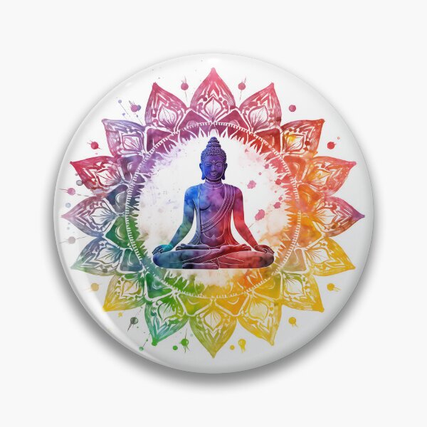 Item preview, Zen Lotus Flower Mandala designed and sold by BLUEFOX05.