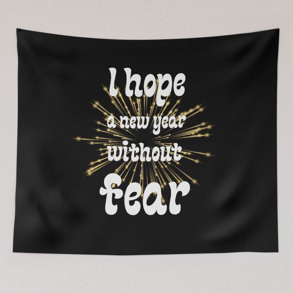 Item preview, I hope a new year without fear designed and sold by Karim-Karem.