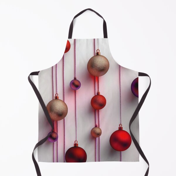 Item preview, Christmas decorations - minimalist, opalescent Christmas tree baubles/ shades of deep red designed and sold by My-fake-places.