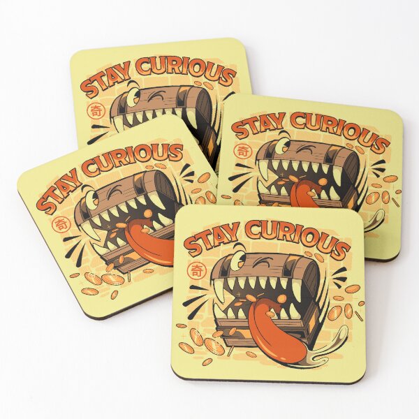 Item preview, Stay Curious Mimic RPG by Tobe Fonseca designed and sold by Tobe Fonseca®.