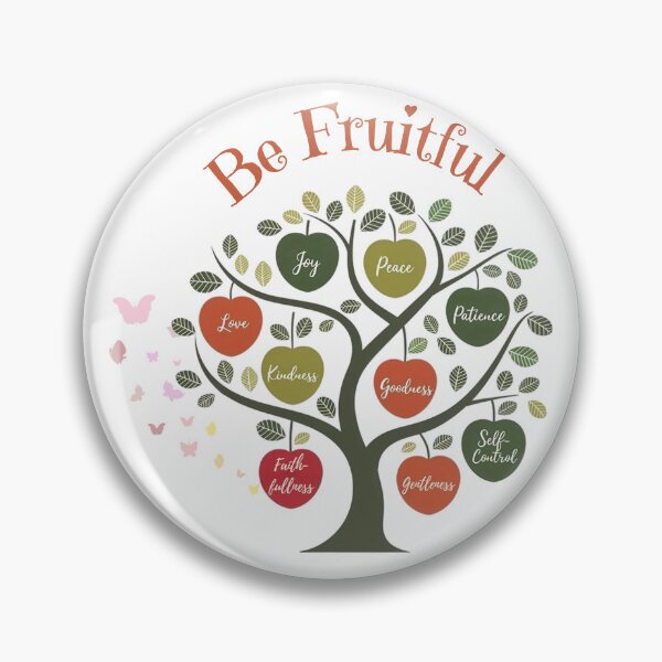 Item preview, Fruits of the Spirit, Be fruitful, Love, Joy, Peace, Patience, Kindness, Goodness, Faithfulness, Gentleness, Self-control designed and sold by Faithloveshop.