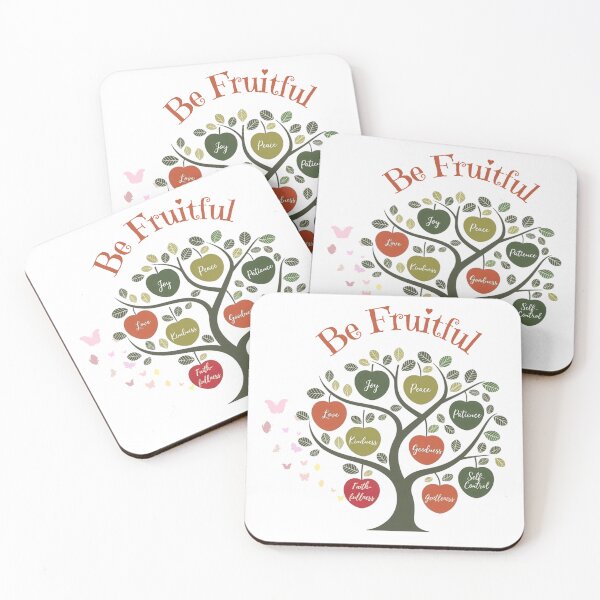 Item preview, Fruits of the Spirit, Be fruitful, Love, Joy, Peace, Patience, Kindness, Goodness, Faithfulness, Gentleness, Self-control designed and sold by Faithloveshop.