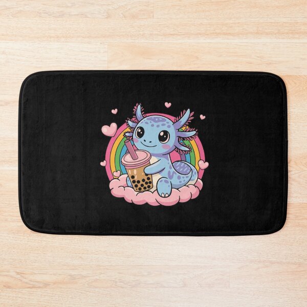 Item preview, Axolotl Bubble Tea Boba Milk Tea Cute Rainbow Anime Axolotl designed and sold by savecloth.