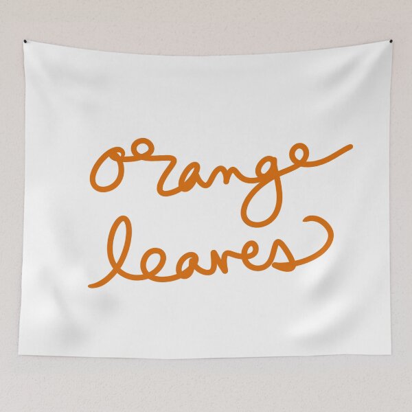 Item preview, Orange Leaves designed and sold by abeink.