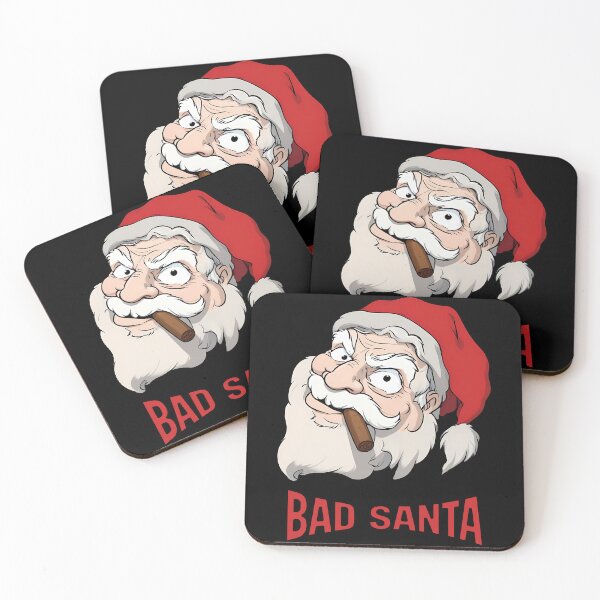 Item preview, Bad Santa Claus Smoking Cigar  designed and sold by DariusZD.