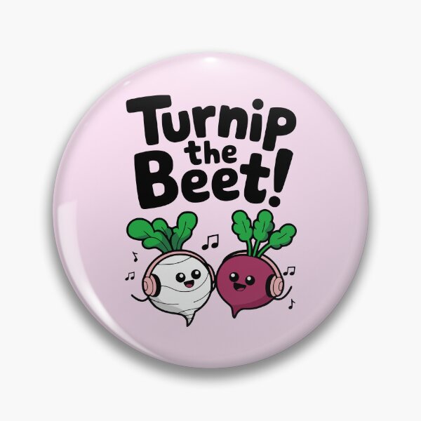Item preview, Turnip the Beet! Cute Turnip Beet Pun designed and sold by PMCreative.