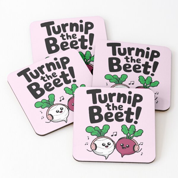 Item preview, Turnip the Beet! Cute Turnip Beet Pun designed and sold by PMCreative.