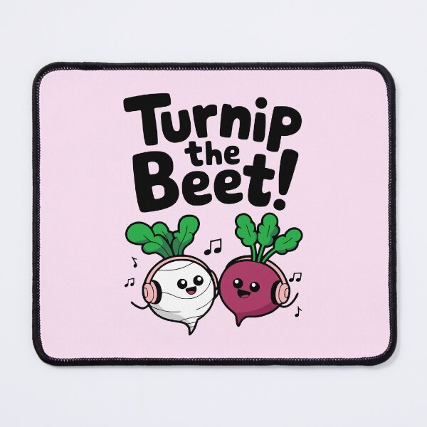 Item preview, Turnip the Beet! Cute Turnip Beet Pun designed and sold by PMCreative.