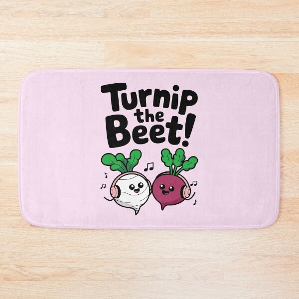 Item preview, Turnip the Beet! Cute Turnip Beet Pun designed and sold by PMCreative.